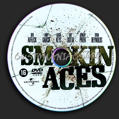 Smokin' Aces dvd label