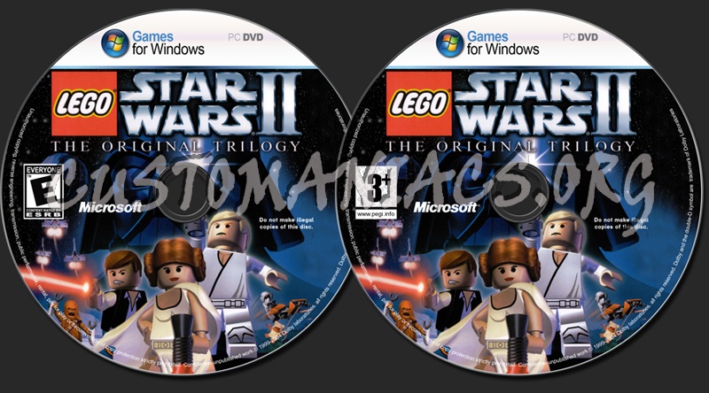 Lego Star Wars II dvd label - DVD Covers & Labels by Customaniacs, id ...