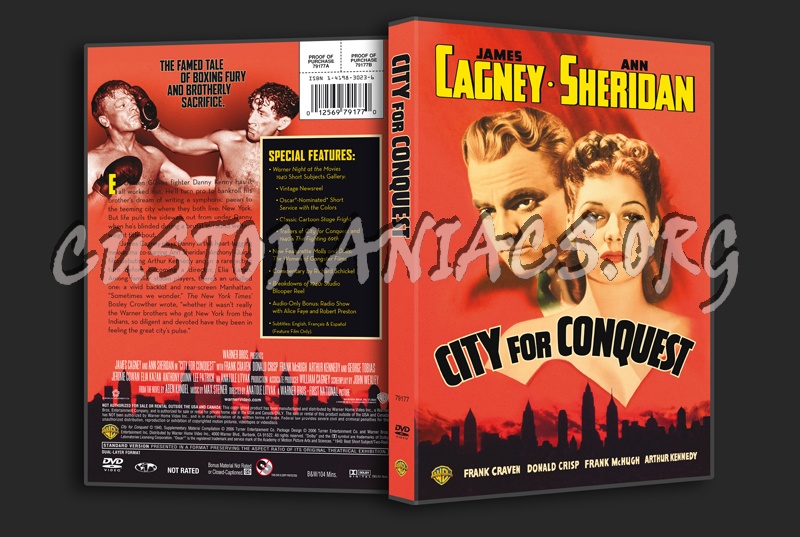 City for Conquest dvd cover