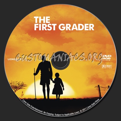 The First Grader dvd label