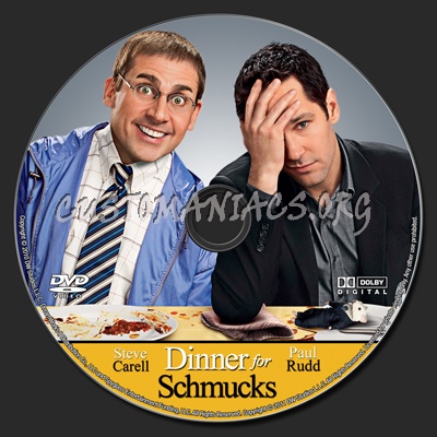 Dinner for Schmucks dvd label