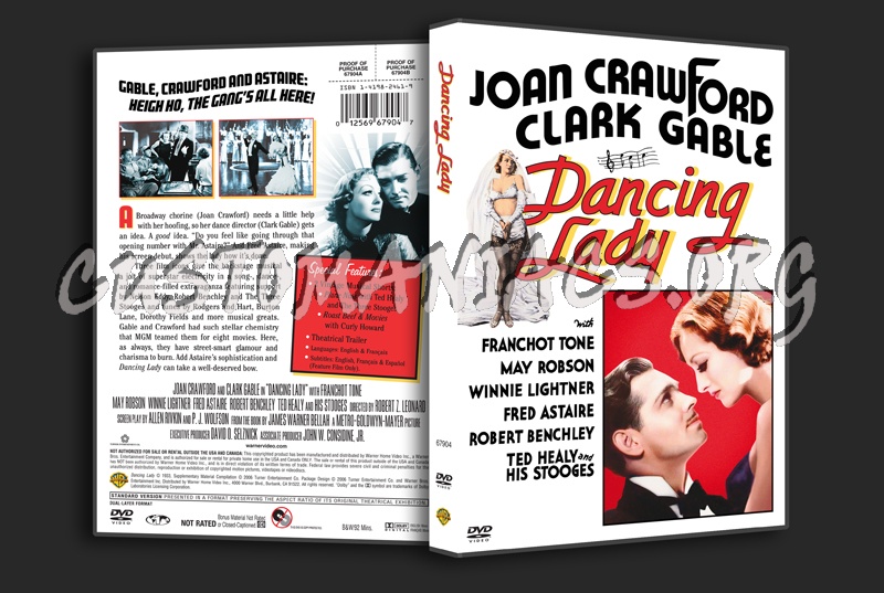 Dancing Lady dvd cover