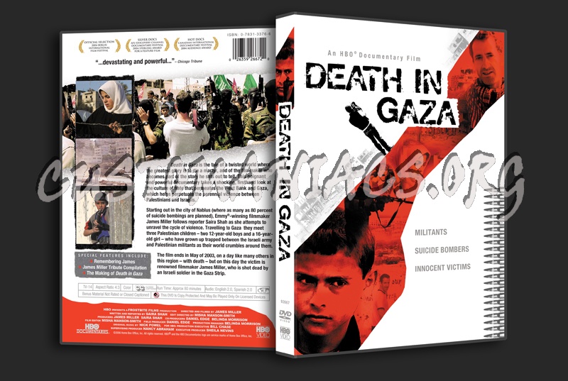 Death in Gaza dvd cover