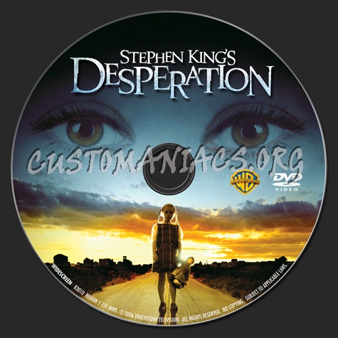 Desperation dvd label