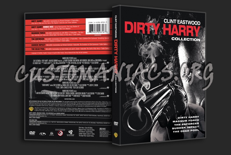 Dirty Harry Collection dvd cover