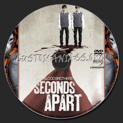 Seconds Apart dvd label