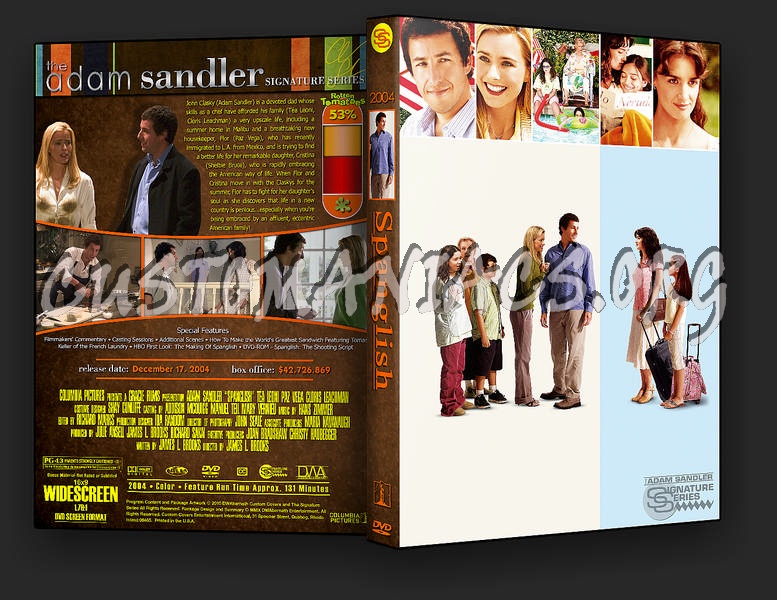 Spanglish dvd cover