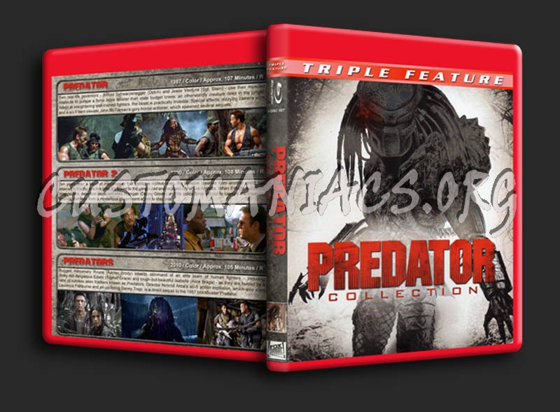 Predator Trilogy blu-ray cover