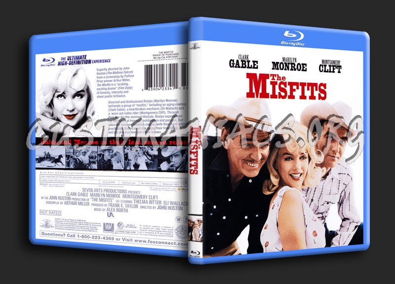 The Misfits blu-ray cover