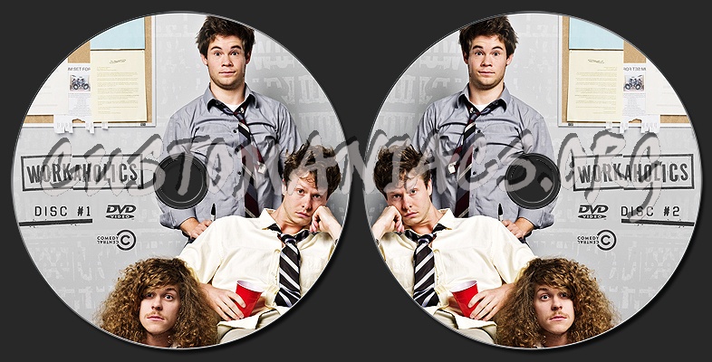 Workaholics dvd label