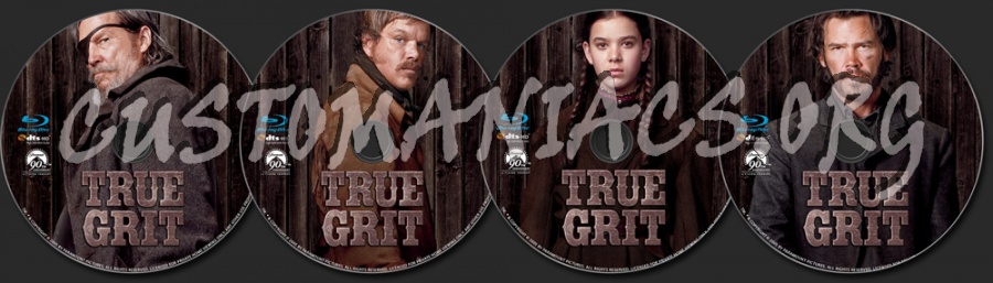 True Grit blu-ray label