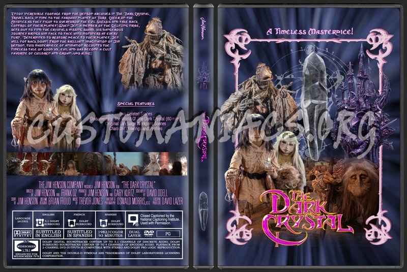 The Dark Crystal dvd cover