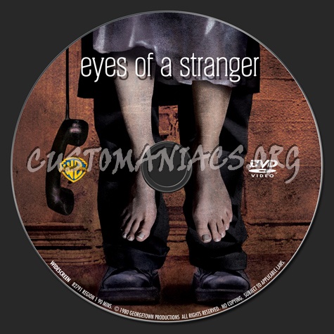 Eyes of a Stranger dvd label