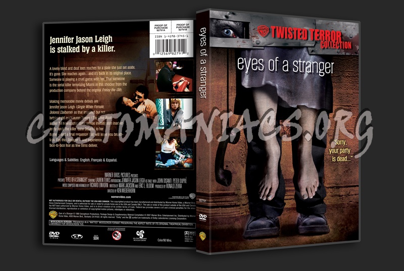 Eyes of a Stranger dvd cover