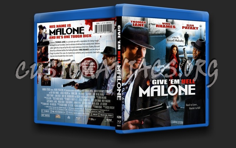 Give Em Hell Malone blu-ray cover