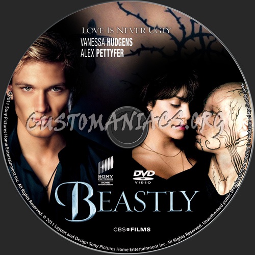 Beastly dvd label