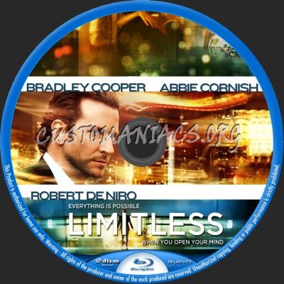 Limitless blu-ray label