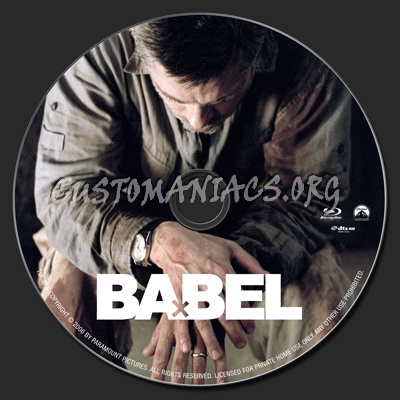 Babel blu-ray label