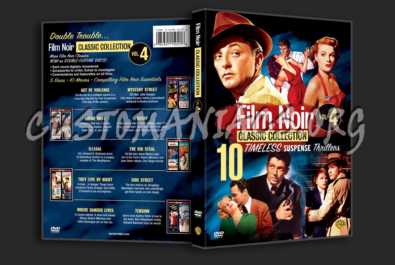 Film Noir Classic Collection Volume 4 dvd cover