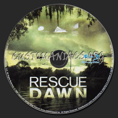 Rescue Dawn blu-ray label