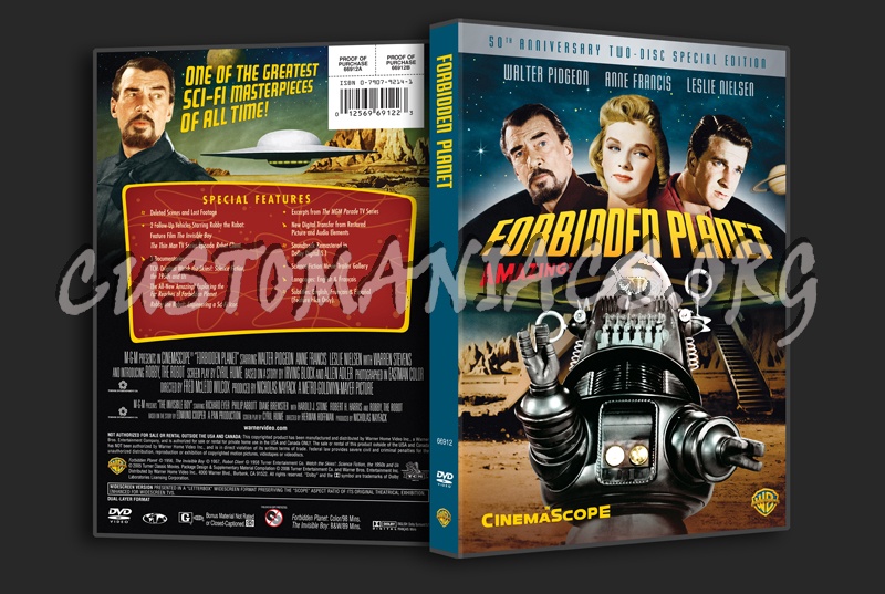 Forbidden Planet dvd cover