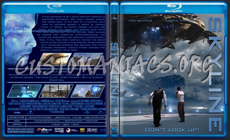 Skyline blu-ray cover