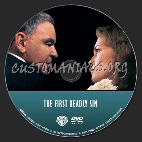 Frank Sinatra Collection: The First Deadly Sin dvd label