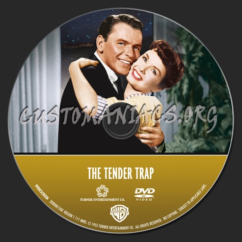 Frank Sinatra Collection: The Tender Trap dvd label