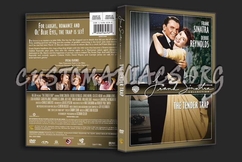 Frank Sinatra Collection: The Tender Trap dvd cover