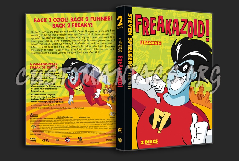 Freakazoid! Season 2 dvd cover