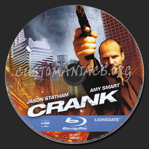 Crank blu-ray label