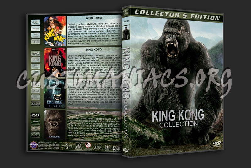 King Kong Collection dvd cover
