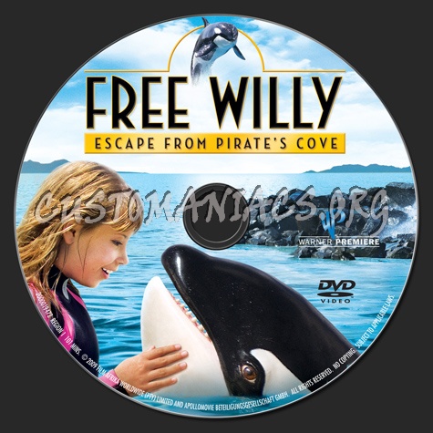 Free Willy Escape From Pirate's Cove dvd label