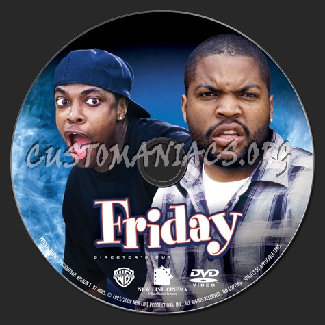 Friday dvd label