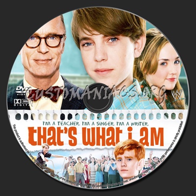 That's What I Am dvd label