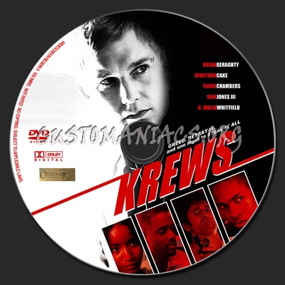 Krews dvd label