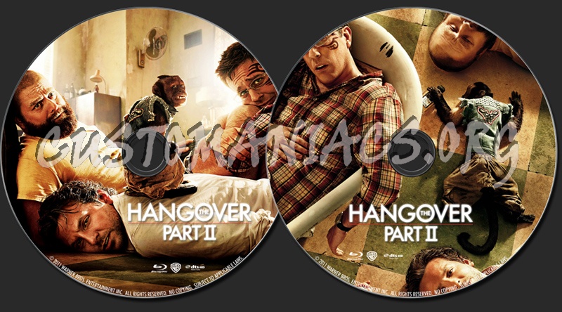 The Hangover: Part II blu-ray label