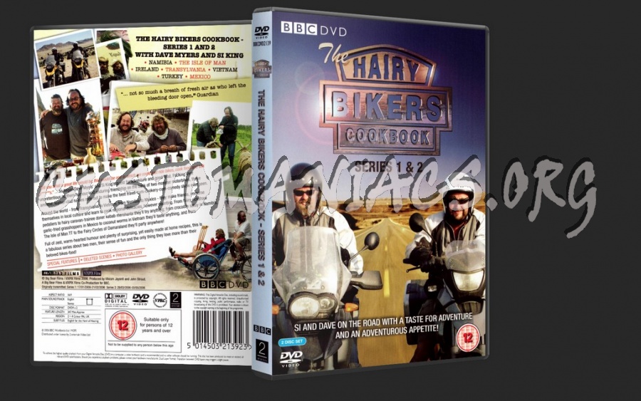 The Hairy Biker's Cook Book: Series 1 & 2 dvd cover