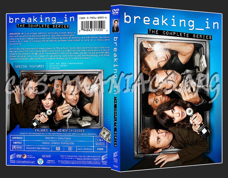 BREAKING IN - The Complete Series dvd cover