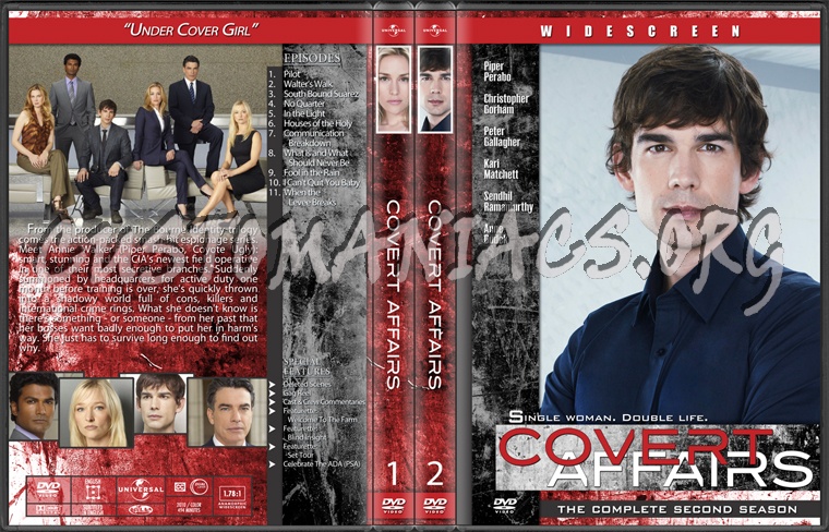 Covert Affairs dvd cover