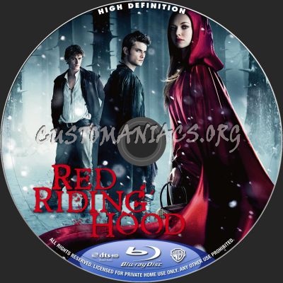 Red Riding Hood blu-ray label