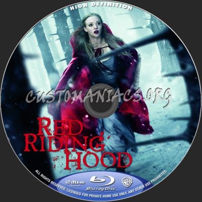 Red Riding Hood blu-ray label