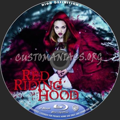 Red Riding Hood blu-ray label