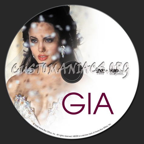 Gia dvd label