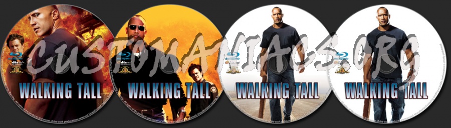 Walking Tall blu-ray label