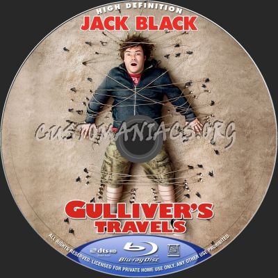 Gulliver's Travels blu-ray label