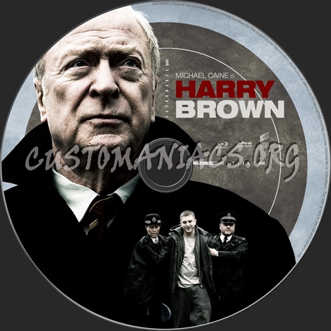 Harry Brown blu-ray label