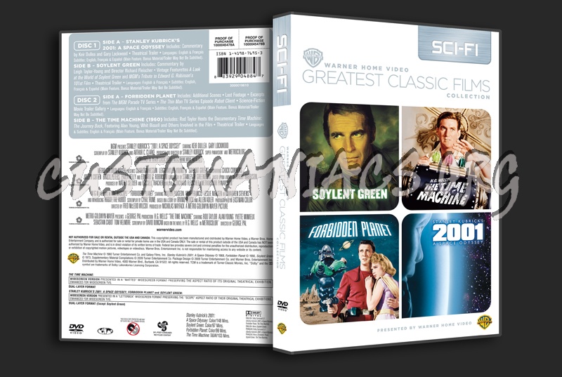 Greatest Classic Films Collection: Sci-Fi dvd cover