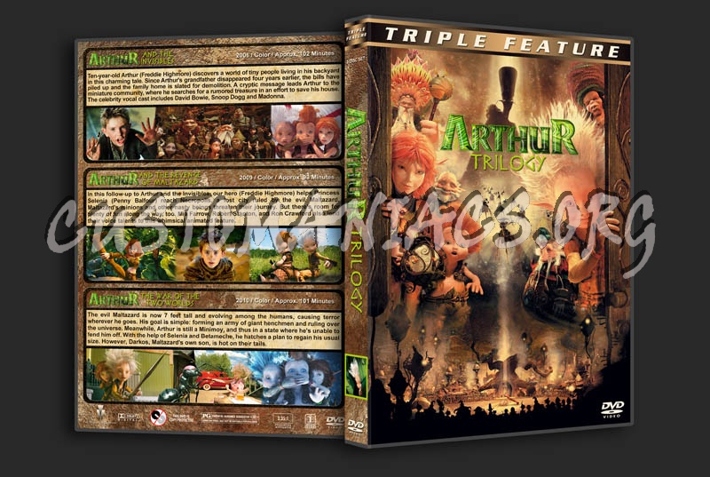 Arthur Trilogy dvd cover