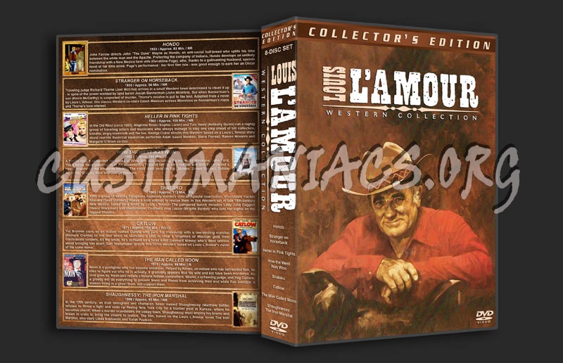 Louis L'Amour Western Collection dvd cover